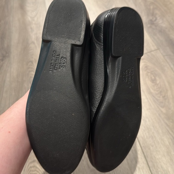 SAS Comfort Foot Bed Black Leather Loafers Size 8 - Picture 5 of 9
